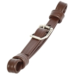 ****PHOTO SAMPLE*** $5 Brown Better Than Leather Adjustable Curb Strap - Horse Size