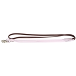 ****PHOTO SAMPLE*** $10 Lavender Trail Reins with Brown Super Grip - 5 foot per side 10 foot overall with Snaps on Bit Ends