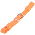****PHOTO SAMPLE*** $5 Hunters Orange Beta Biothane Adjustable Curb Strap