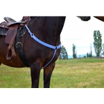 Periwinkle Blue Beta Biothane Breast Collar - You Choose the Size/Style