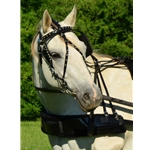 blackpad SPOTTED Biothane Pleasure Harness