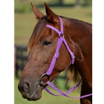 purple BETA BIOTHANE Australian Barcoo Outrider Aussie Bridle