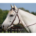 brownleather LEATHER Australian Barcoo Outrider Aussie Bridle