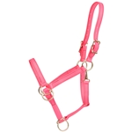 ****CLEARANCE ITEM*** $20 Bubblrgum Pink Beta Biothane Pack Horse Halter - Horse Size