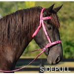 pinkcamo CAMOUFLAGE 2 in 1 Bitless Bridle