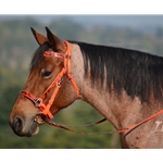 orangecamo CAMOUFLAGE Halter Bridle with Bit Hangers