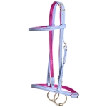 METTALLIC LEATHER Padded Icelandic Bridle