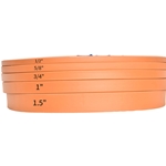 Any Width TAN/LIGHT BROWN - BR523 - SUPER HEAVY BETA BIOTHANE Bulk 100ft Roll