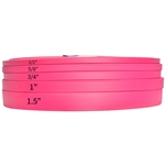Any Width MAGENTA/RASPBERRY PINK - PK526 - SUPER HEAVY BETA BIOTHANE Bulk 100ft Roll