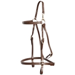 ****PHOTO SAMPLE*** $20 Dark Brown Better Than Leather Mule Bridle Headstall  with Noseband- Standard Mule/Horse Size