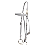 ****PHOTO SAMPLE*** $20 Gray Beta Biothane Mule Bridle Headstall  - Standard Mule/Horse Size