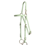 ****PHOTO SAMPLE*** $15 Sage Green Beta Biothane Mule Bridle Headstall - Standard Mule/Horse Size
