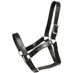 ****PHOTO SAMPLE*** $30 Black Better Than Leather Heavy Duty Draft Horse Halter