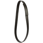 ****PHOTO SAMPLE*** $5 Black Beta Biothane Hurricane/Emergency Id Neck Collar - Horse Size