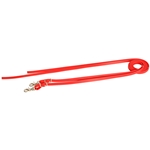 ****PHOTO SAMPLE*** $10 Red Beta Biothane Western Split Reins with Snaps on Bit Ends