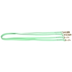 ****PHOTO SAMPLE*** $25 Pair of Mint/Seafoam Green Beta Biothane Cross Ties - 5 foot per side