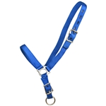 ****PHOTO SAMPLE*** $15 Royal Blue Nylon Grooming Halter - Horse Size