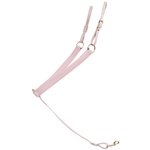 ****PHOTO SAMPLE*** $25 Lavender Beta Biothane Western Breast Collar with Pink Thread - Horse Size