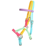 Mustang Garden Rainbow Sidepull Bitless Bridle