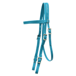 yellowbetabiothane BETA BIOTHANE Western Bridle with Full Browband