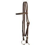 ****PHOTO SAMPLE*** $20 Dark Brown Beta Biothane with Lime Green Thread Western Headstall - Horse Size