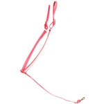 ****PHOTO SAMPLE*** $20 Bubblegum Pink Beta Biothane with White Overlay Western Breast Collar - Horse Size