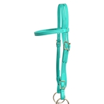 ****PHOTO SAMPLE*** $25 Turquoise Beta Biothane Western Headstall - Horse Size