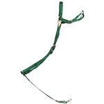 ****PHOTO SAMPLE*** $15 Hunter Green Nylon English Breast Collar - Horse Size