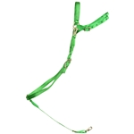 ****PHOTO SAMPLE*** $15 Green Nylon English Breast Collar - Horse Size