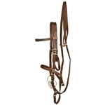 ****PHOTO SAMPLE*** $20 Brown Nylon English Bridle & Matching Reins - Horse Size