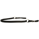 ****PHOTO SAMPLE*** $10 Black Nylon One Piece Breast Strap - Horse Size