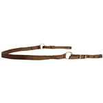 ****PHOTO SAMPLE*** $10 Brown Nylon One Piece Breast Strap - Horse Size