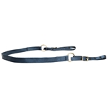 ****PHOTO SAMPLE*** $10 Navy Blue Nylon One Piece Breast Strap - Horse Size