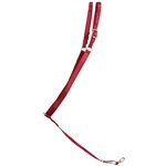 ****PHOTO SAMPLE*** $10 Burgundy Nylon Western Breast Collar - Horse Size
