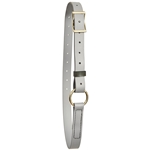 ****PHOTO SAMPLE*** $10 Gray Beta Biothane Adjustable Neck Collar - Horse Size