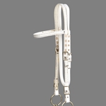 ****PHOTO SAMPLE*** $10 White Nylon Western Headstall - Horse Size