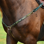 WESTERN BREAST COLLAR made from CAMOFLAUGE Beta Biothane