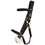 ****PHOTO SAMPLE*** $10 Black Nylon Quick Change Halter Bridle Headstall - Horse Size