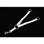 white BETA BIOTHANE Running Martingale  Attachment