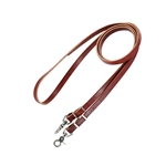 ROPER/BARREL RACING Riding REINS made from USA Tanned LEATHER