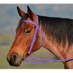 PURPLE AUSTRALIAN BARCOO OUTRIDER AUSSIE BRIDLE made from BETA BIOTHANE