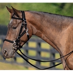 BLACK Quick Change HALTER BRIDLE with Snap on Browband made from BETA BIOTHANE