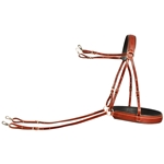 RUGGED TRAIL SADDLE BREECHING for Horse and Mules made from USA Tanned LEATHER