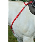 red ENGLISH BREAST COLLAR made from BETA BIOTHANE (Solid Colored) 