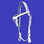 WESTERN BRIDLE with Futurity Knot Browband made from BETA BIOTHANE (Solid Colored)