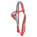 WESTERN BRIDLE with Futurity Knot Browband made from BETA BIOTHANE (Solid Colored)