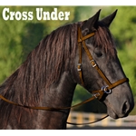 BROWN 2 in 1 BITLESS BRIDLES