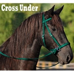 HUNTER GREEN 2 in 1 BITLESS BRIDLES