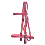 ONE SIZE FITS MOST ENGLISH BRIDLE made from BETA BIOTHANE (Solid Colored)