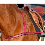 JUMPING ENGLISH BREAST COLLAR made from BETA BIOTHANE (Solid Colored)